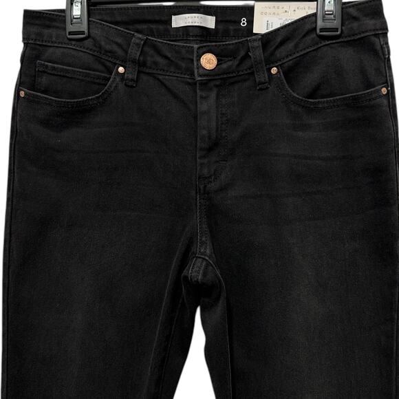 LC LAUREN CONRAD Jeans Womens Size 8 Kick Boot Mid Rise Washed Black - Picture 3 of 7